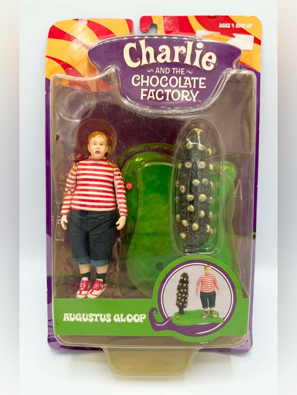 Augustus Gloop 2005 Charlie and the Chocolate Factory Fun Rise Figure